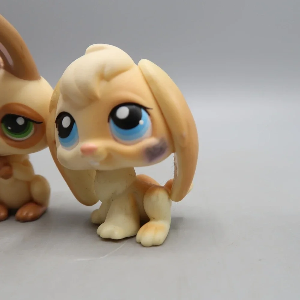 Authentic Vintage Littlest Pet Shop LPS Lot Rabbit Bunny pink‎ magnet